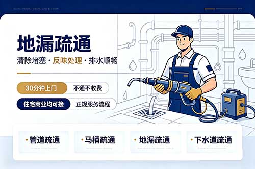 东澳地漏疏通
